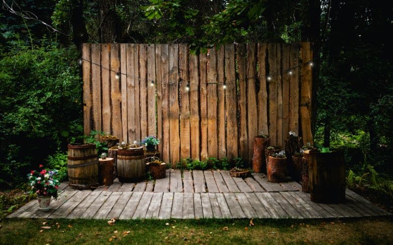 Rustic Garden Wood Projects