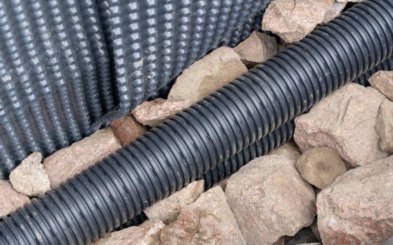 French Drain Pipe