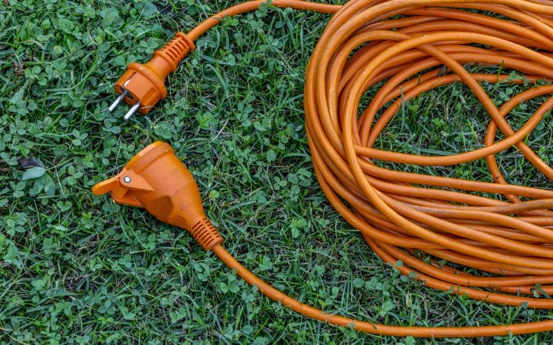 Burying Extension Cords