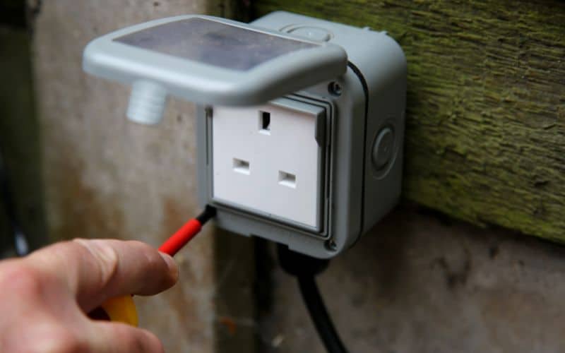 Protecting outdoor electrical outlets
