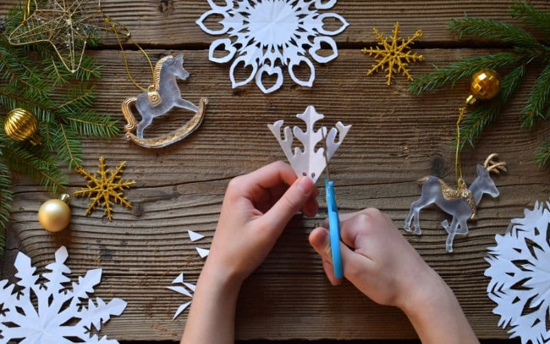 Making the Snowflakes