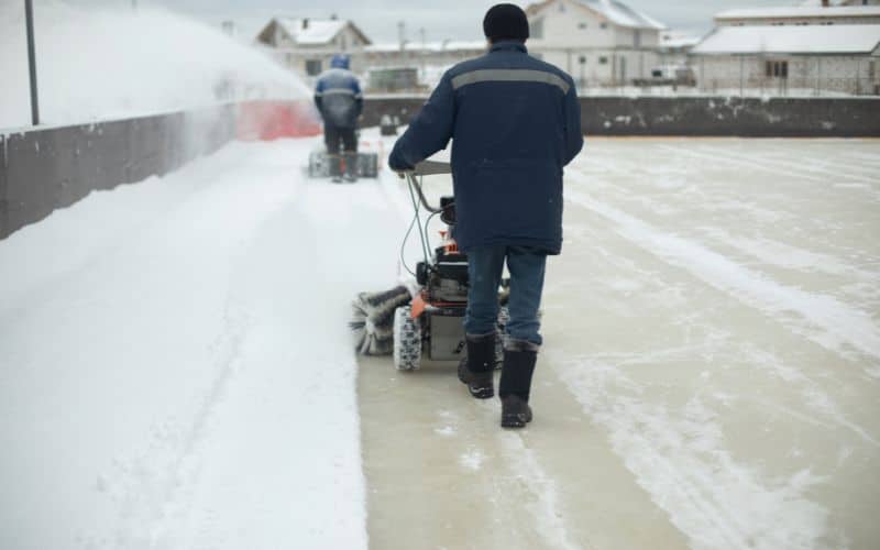 Tips for Flooding a Snow-Covered Rink