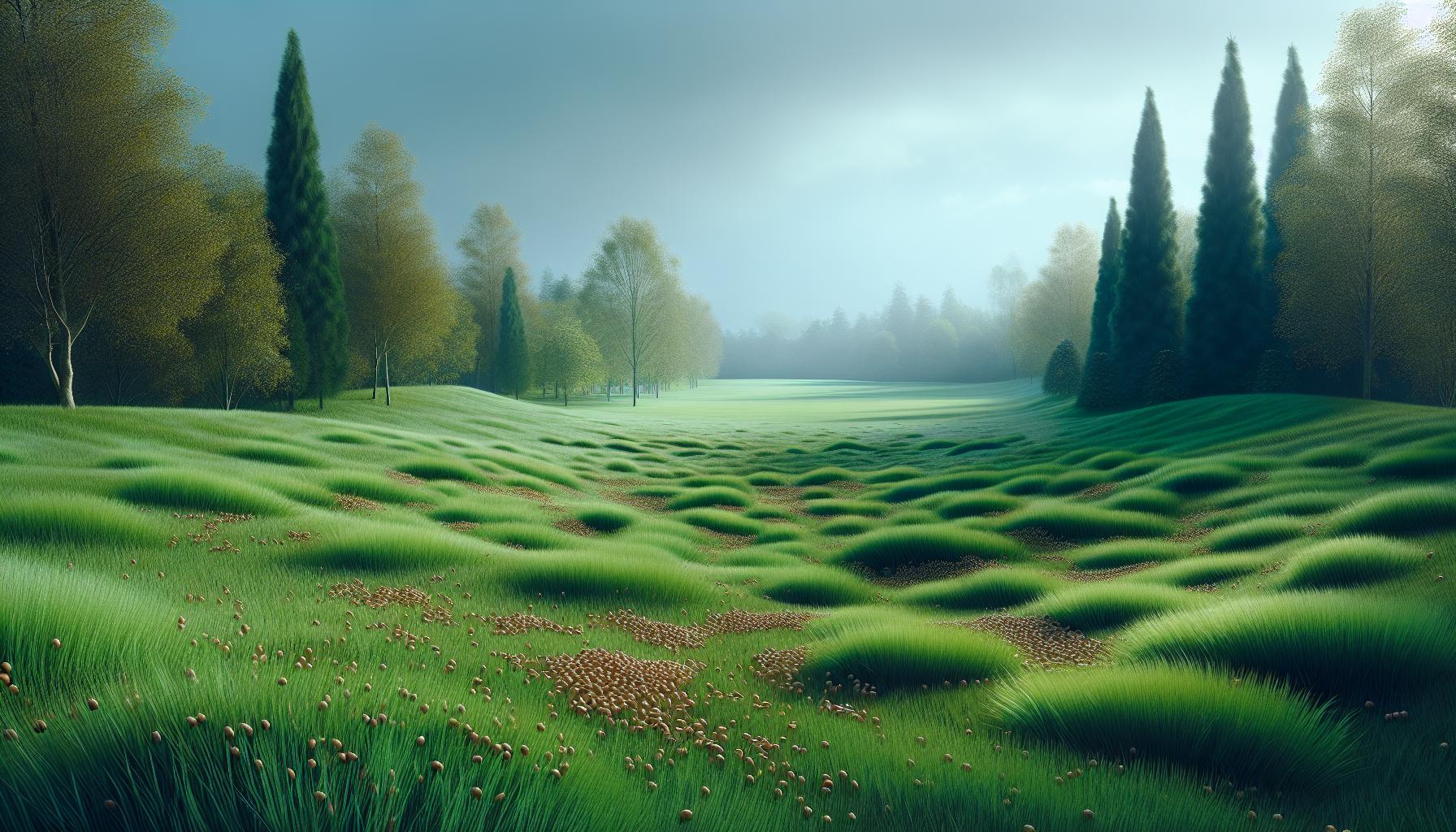 enchanted forest meadow dawn scenery
