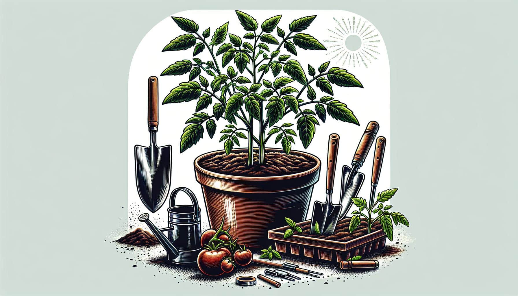 gardening essentials potted plant tools