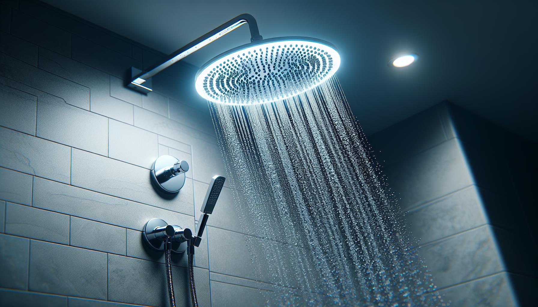 modern luxury shower head bathroom