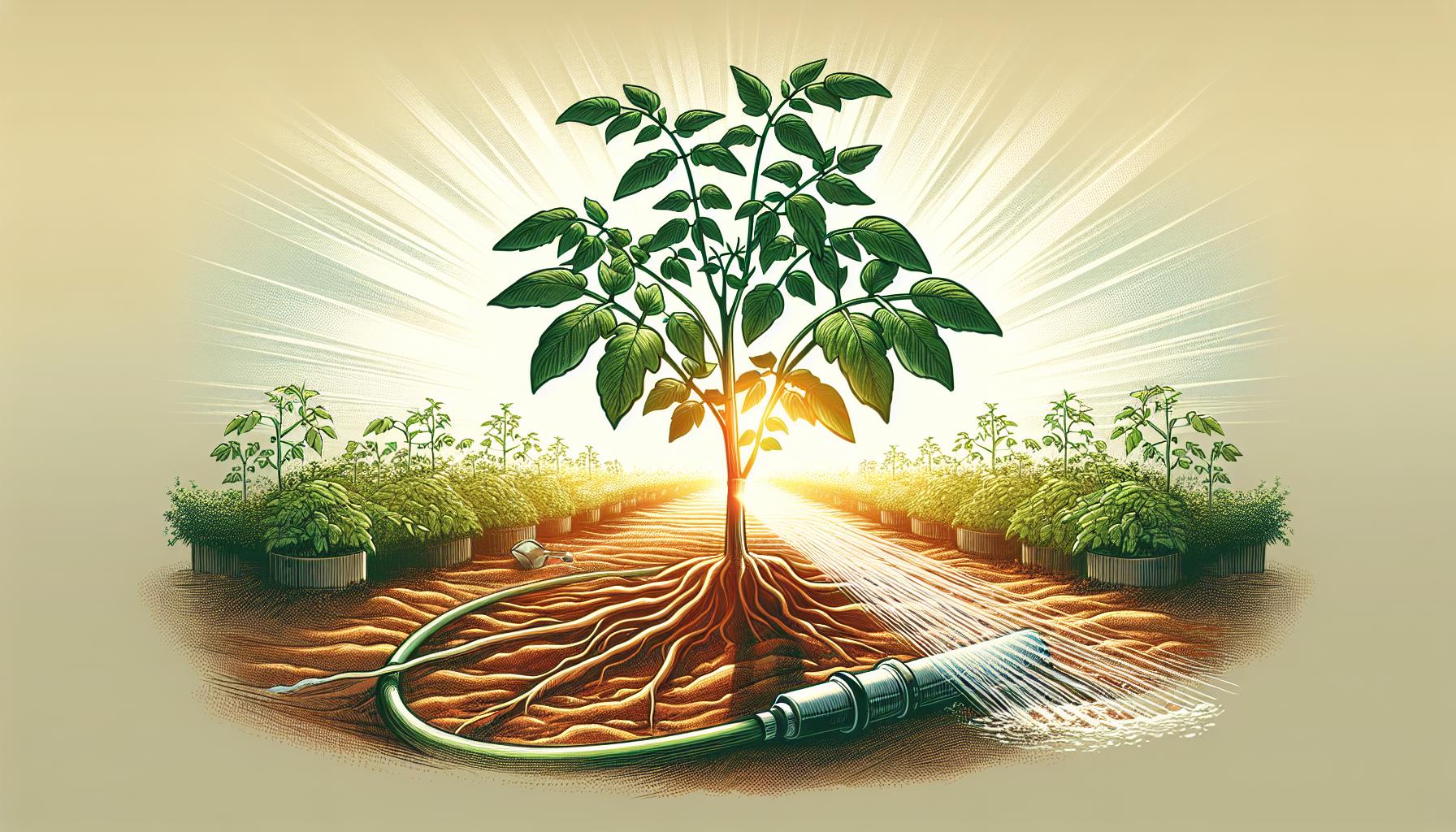 sustainable agriculture plant growth