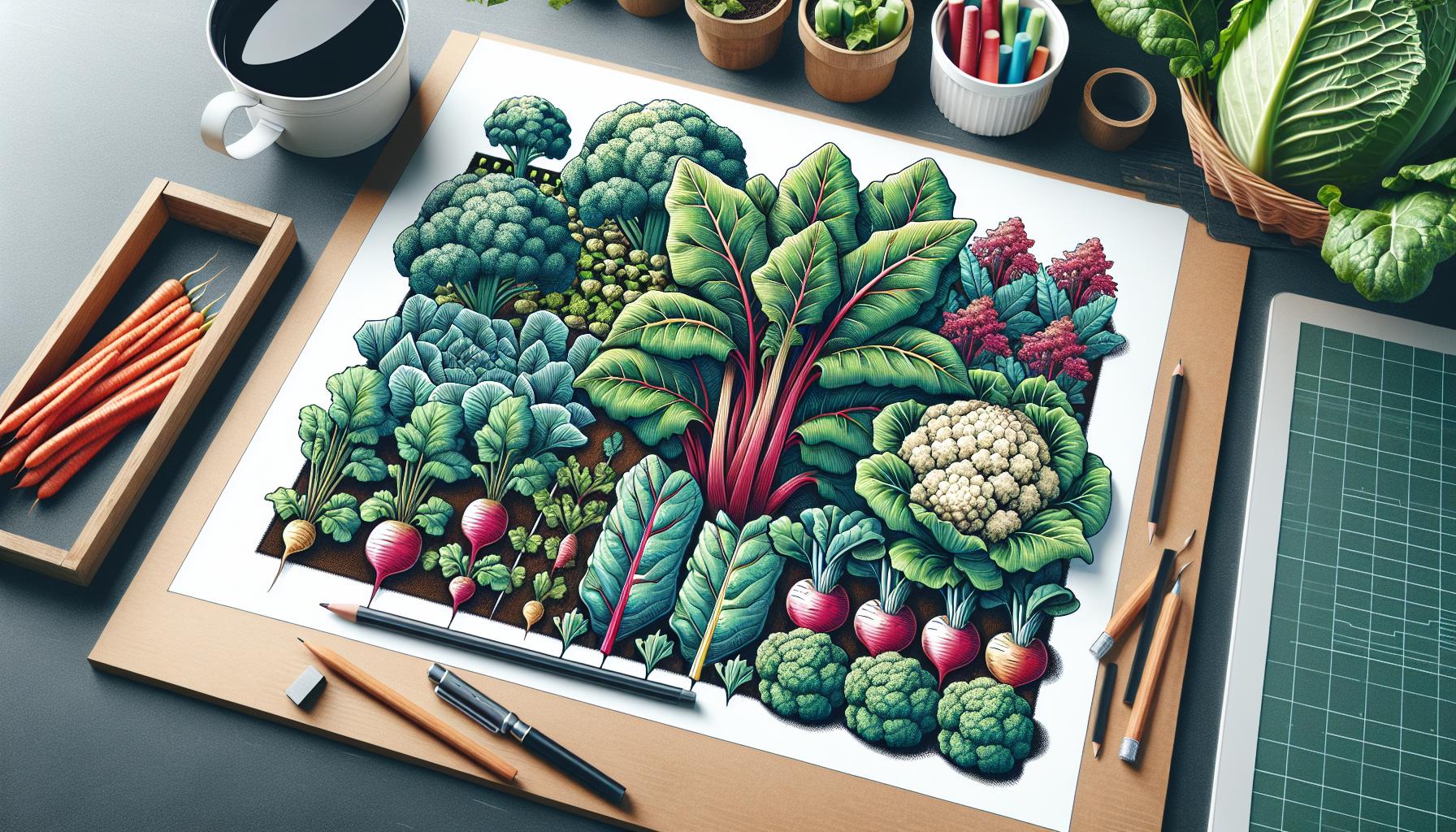 vegetable illustration artwork