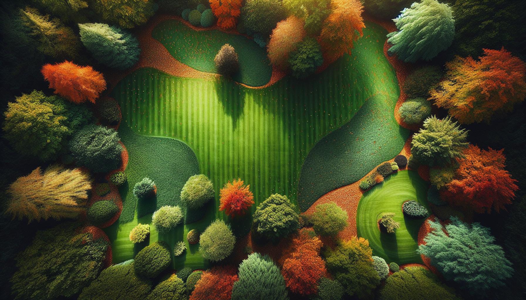 vibrant forest landscape art
